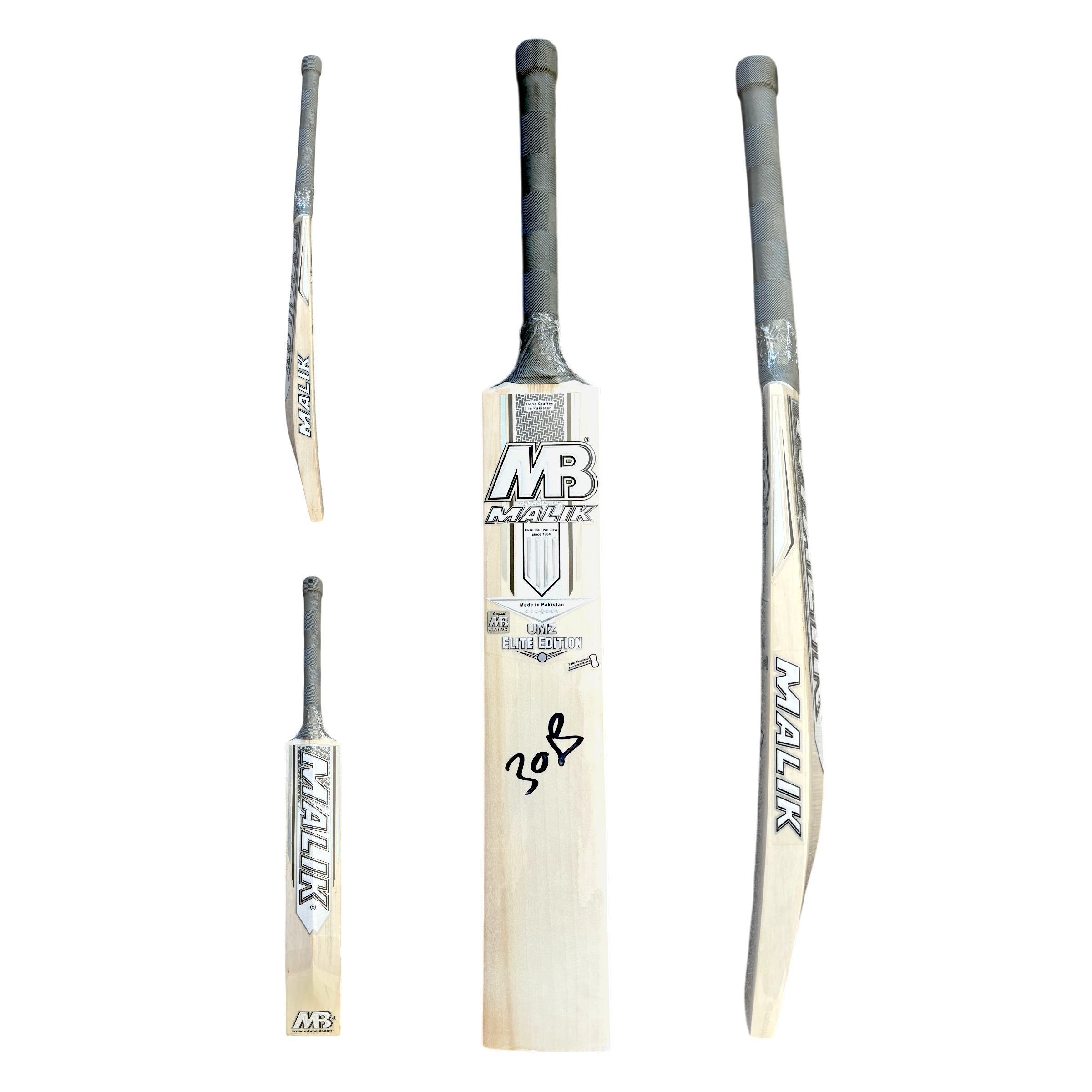 MB Malik Elite Limited Edition Cricket Bat | Quality Professional Hand Picked Cricket Bats | BB International Cricket Bats