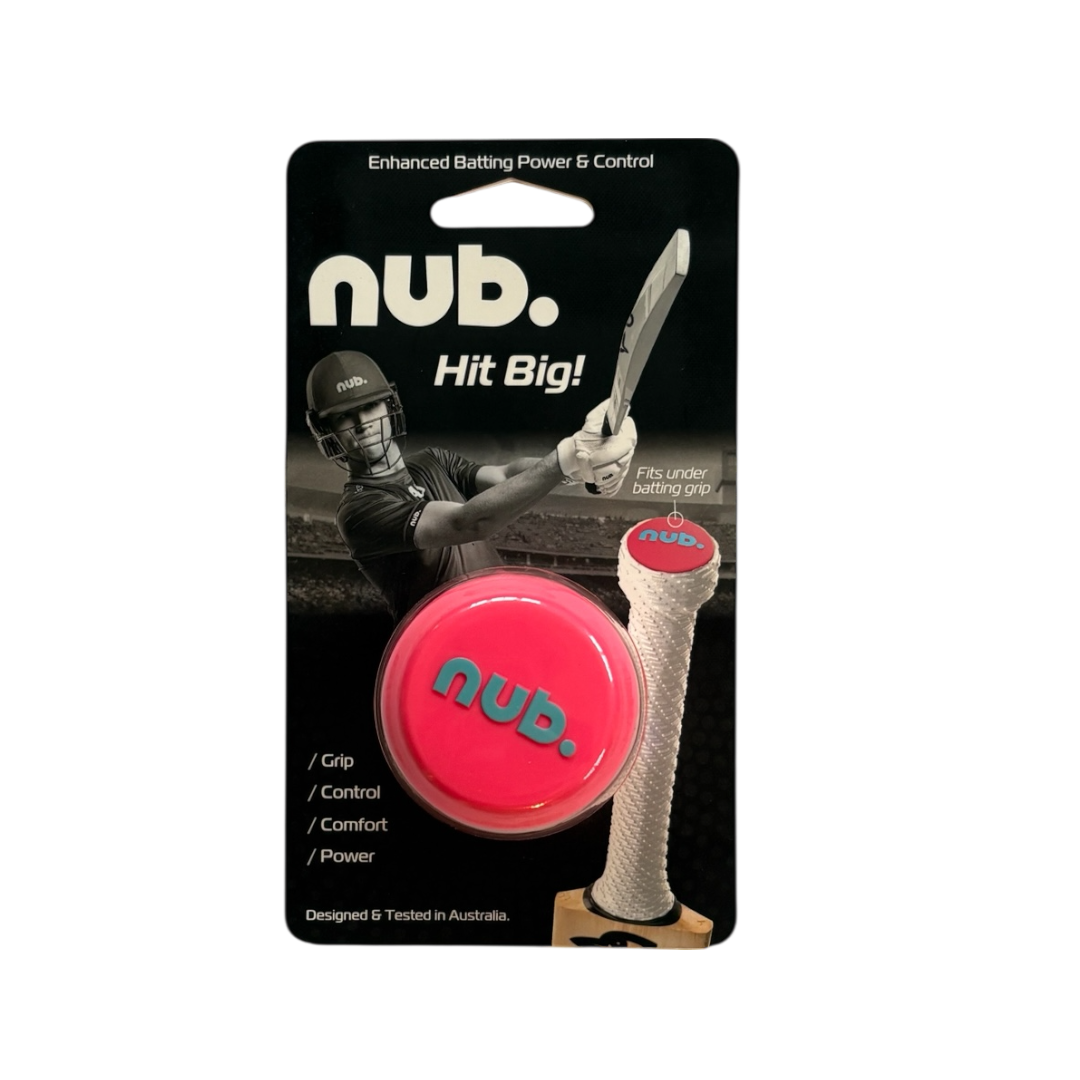 nub. Cricket Bat Handle End (Pink)
