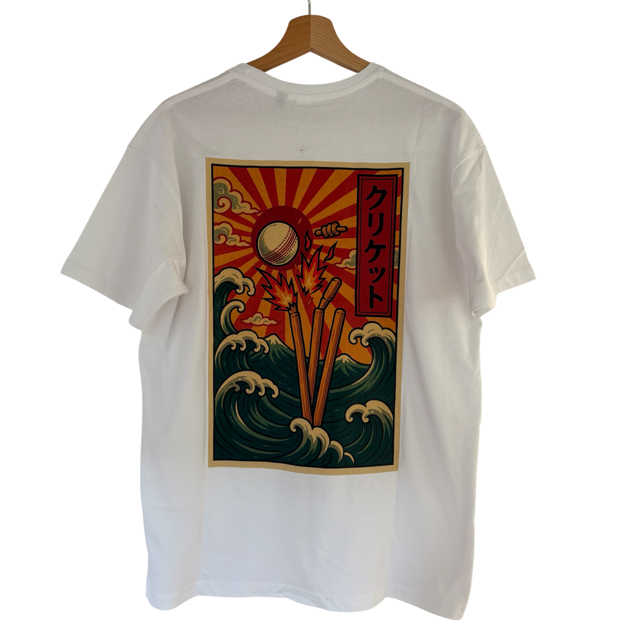 BB Cricket Bats Limited Edition Cricket Graphic Tee - Red T-Shirt | Quality Professional Hand Picked Cricket Bats | BB International Cricket Bats