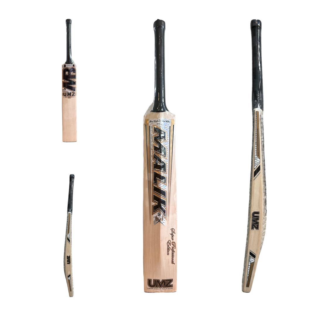 MB Malik Super Pro Edition Cricket Bat | Quality Professional Hand Picked Cricket Bats | BB International Cricket Bats