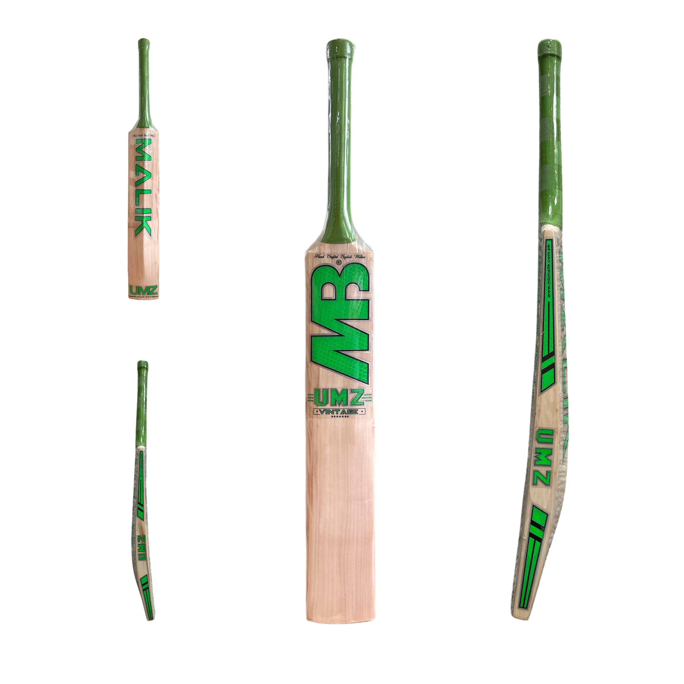 MB Malik Vintage 7* Cricket Bat | Quality Professional Hand Picked Cricket Bats | BB International Cricket Bats