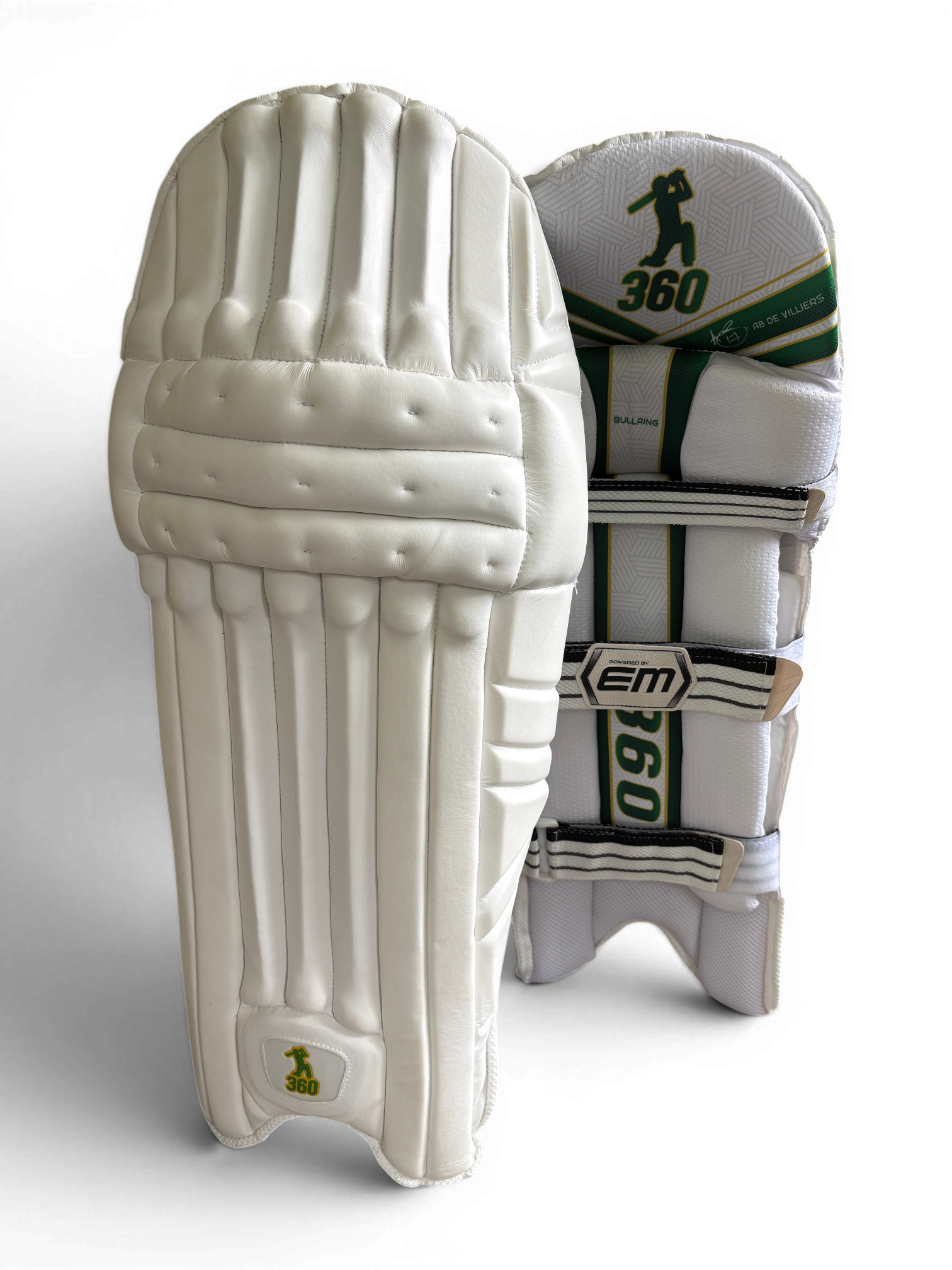 EM x ABD 360 - Bull Ring Batting Pads