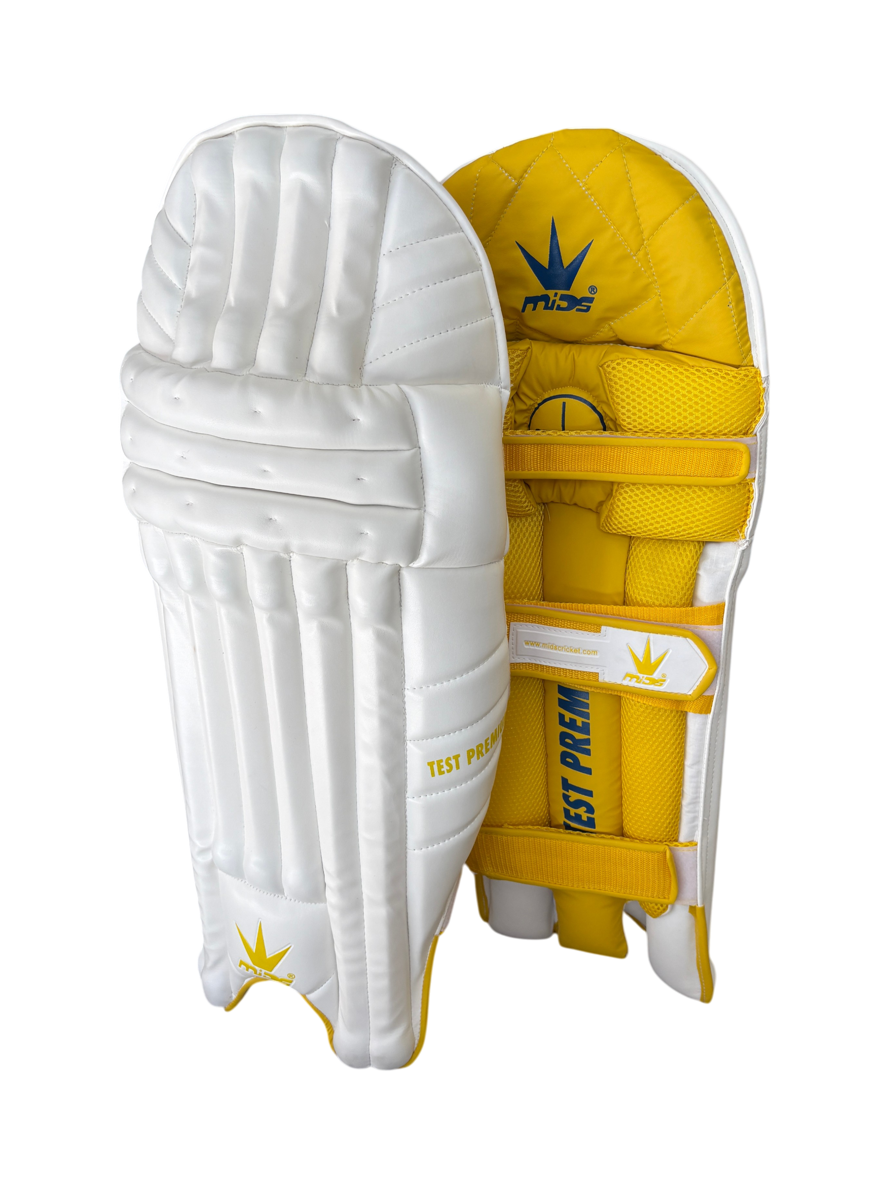 MIDS - Test Premium Batting Pads - White