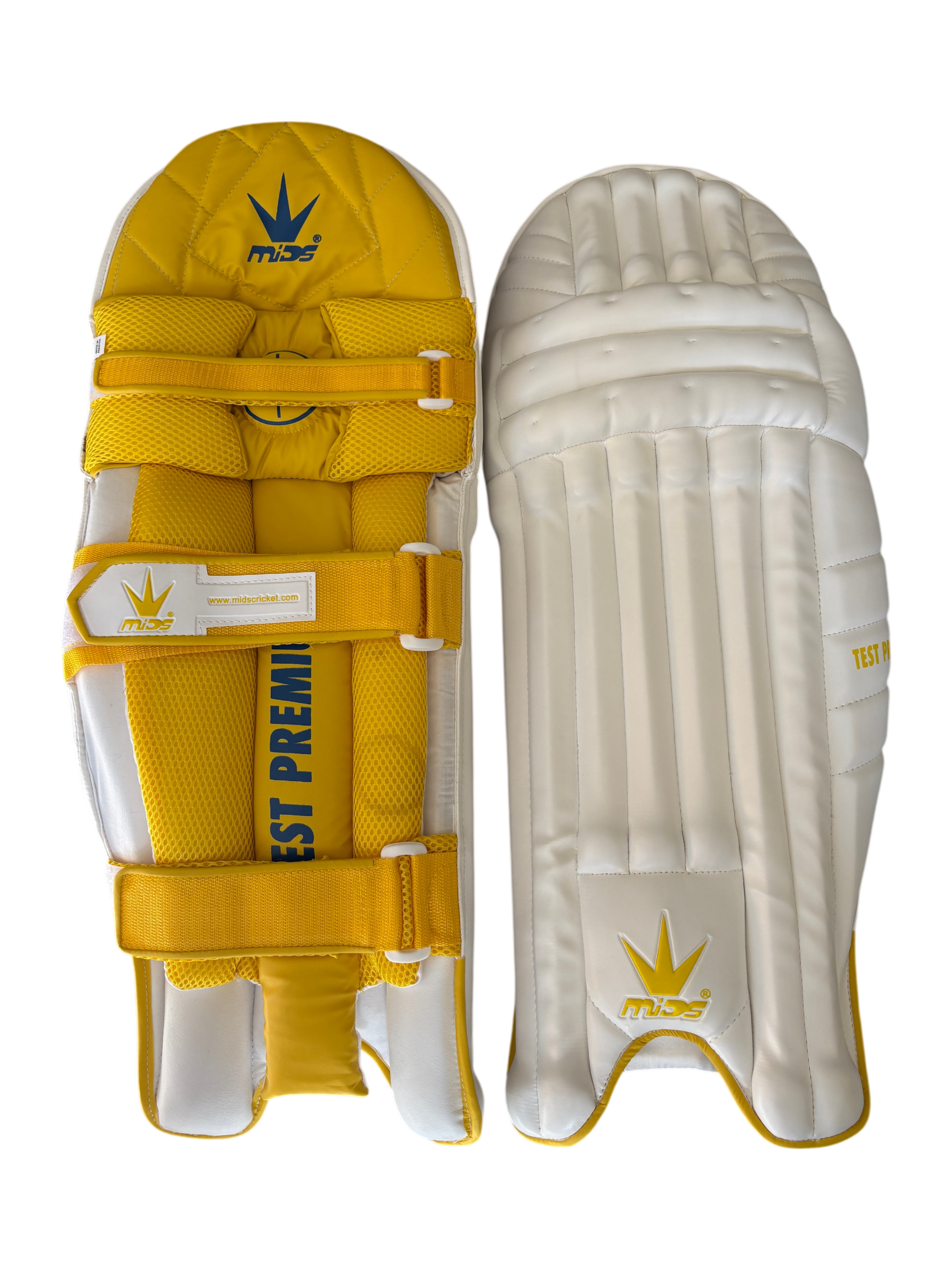 MIDS - Test Premium Batting Pads - White