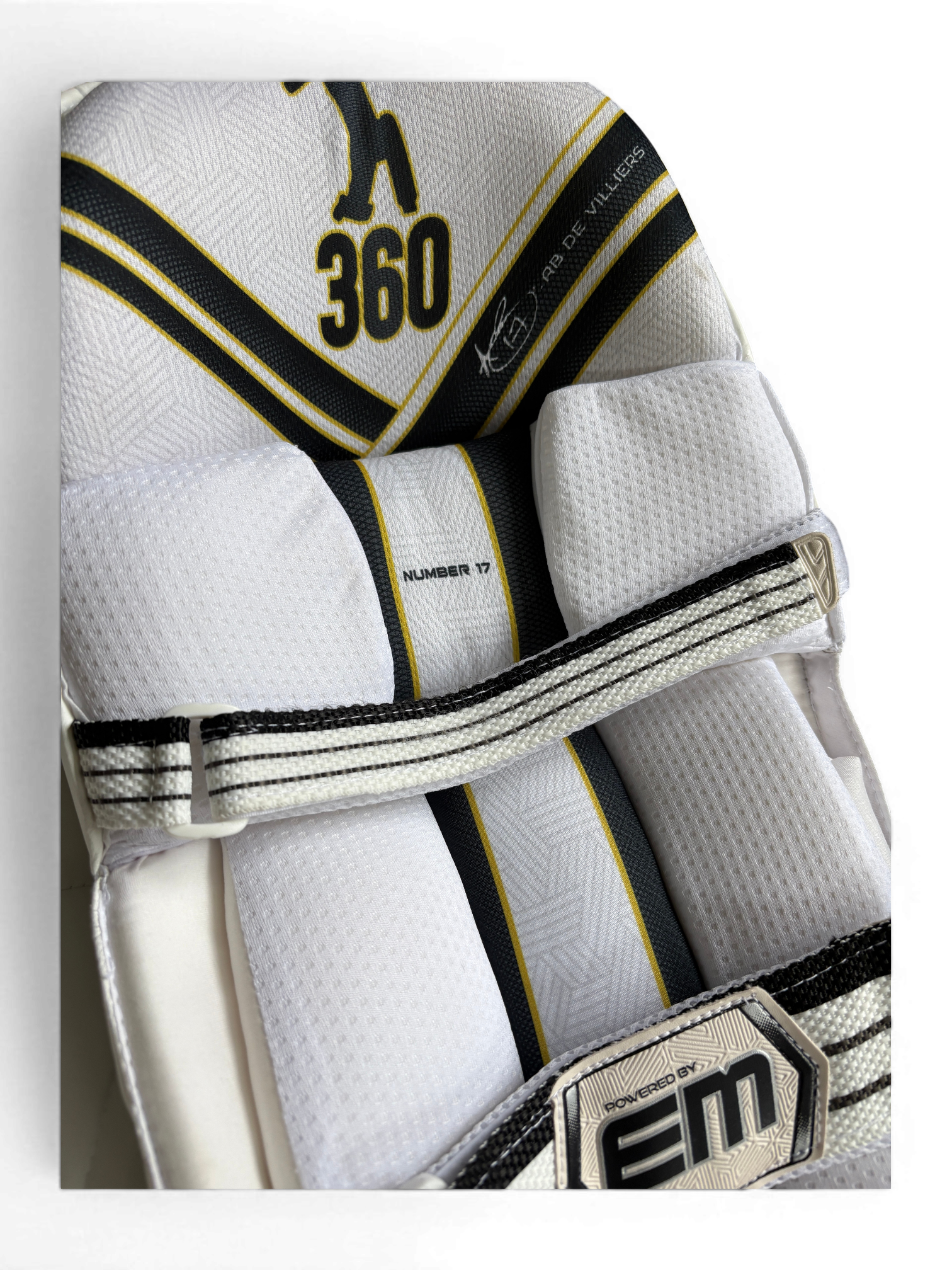 EM x ABD 360 - Number 17 Batting Pads