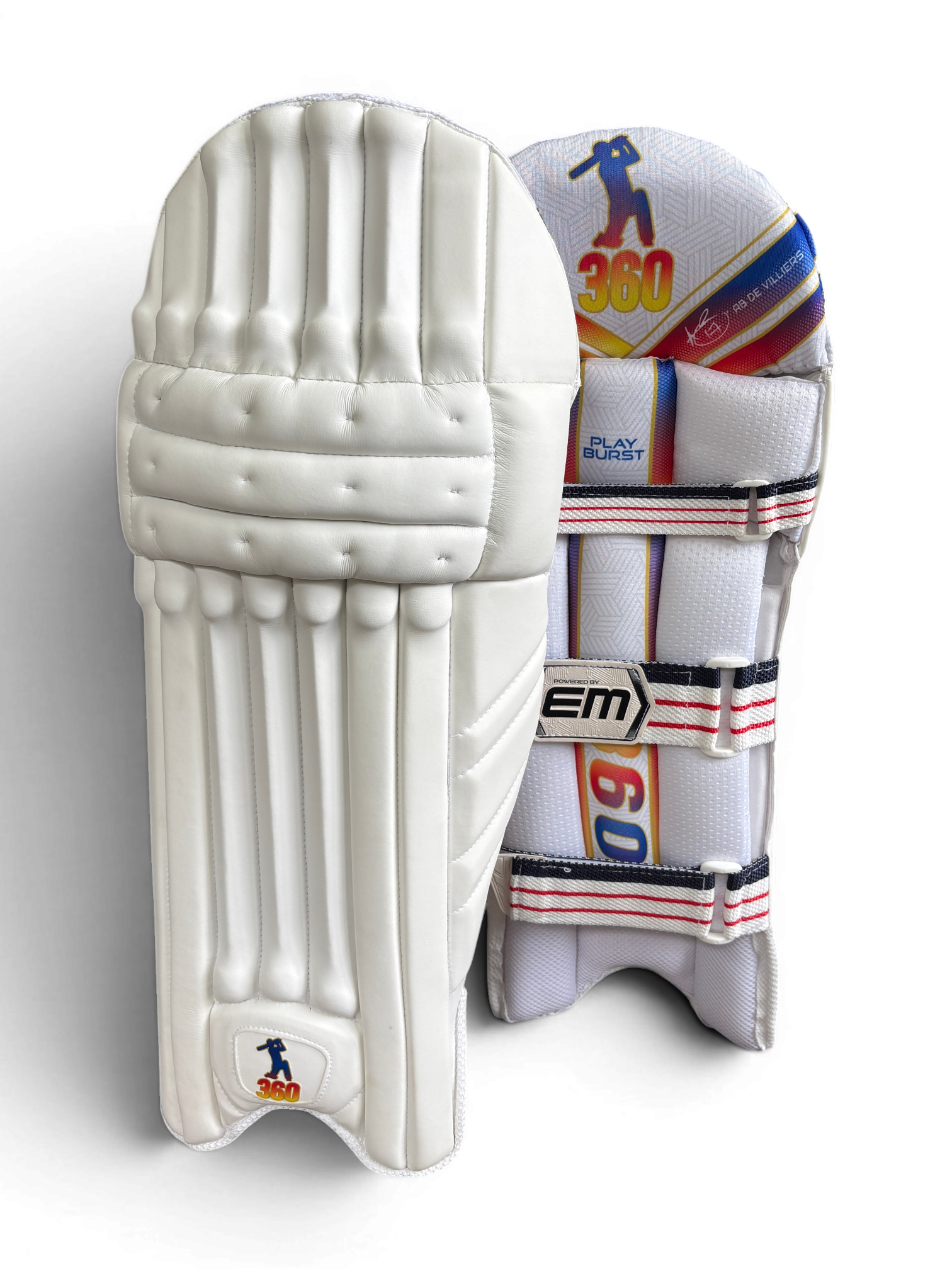 EM x ABD - Play Burst Batting Pads (Junior)