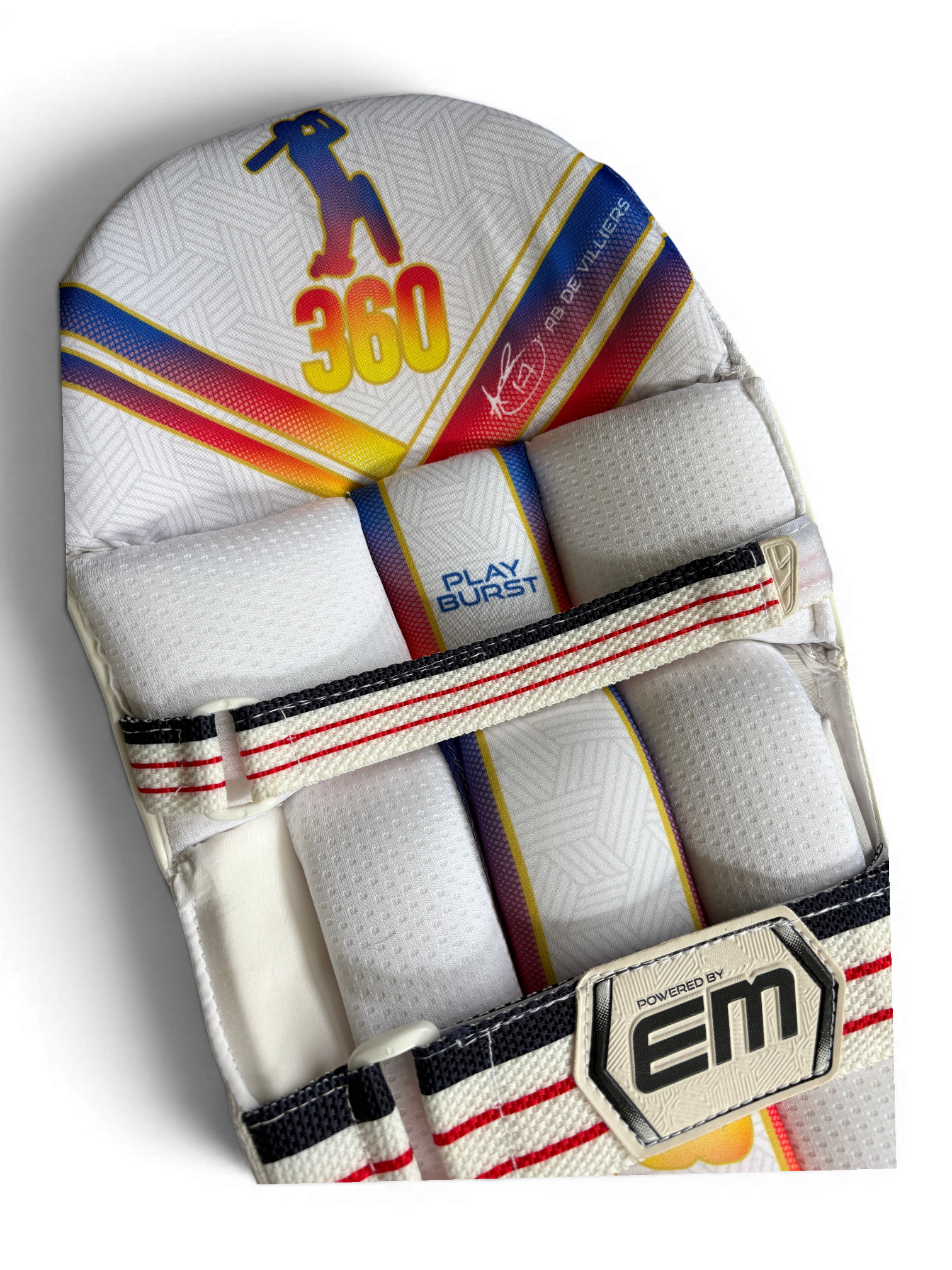 EM x ABD - Play Burst Batting Pads (Junior)