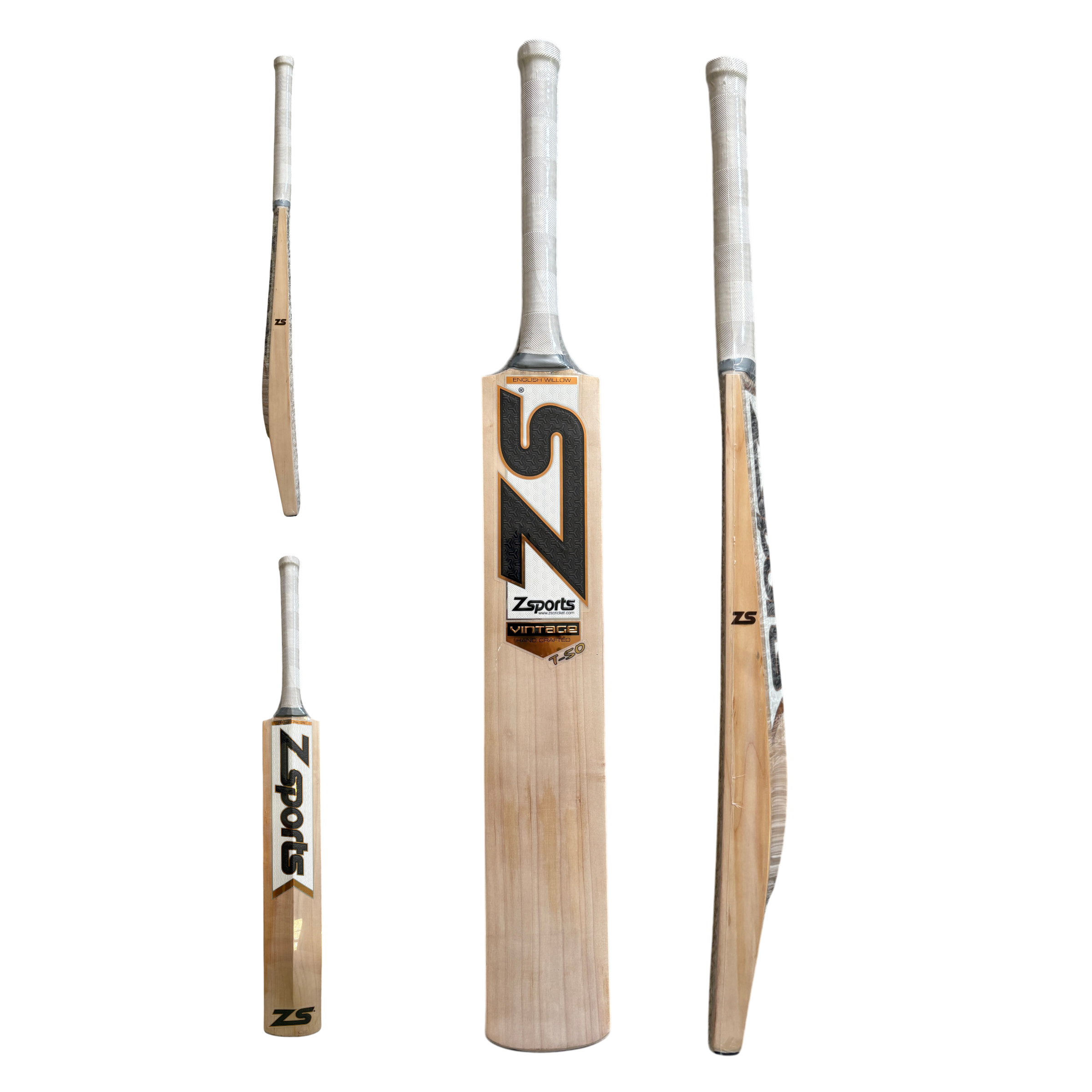ZSports T-50 - Size Harrow Cricket Bat | Quality Professional Hand Picked Cricket Bats | BB International Cricket Bats