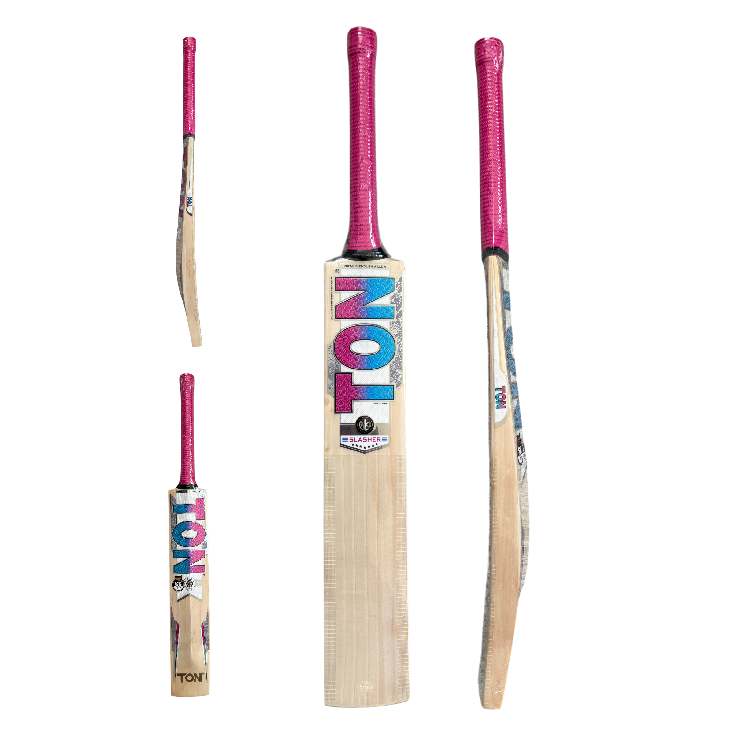 SS TON TON - Slasher - Size Harrow Cricket Bat | Quality Professional Hand Picked Cricket Bats | BB International Cricket Bats