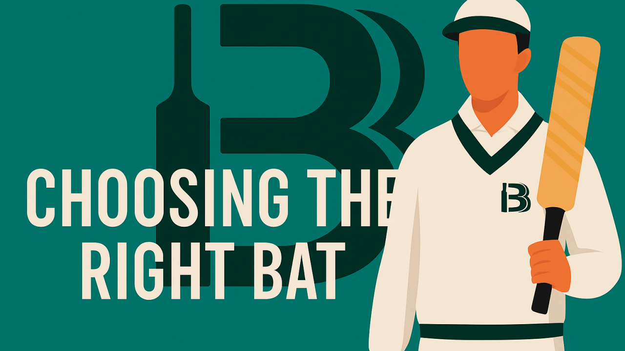 How to Choose the Right Cricket Bat: Your Essential Selection Guide.