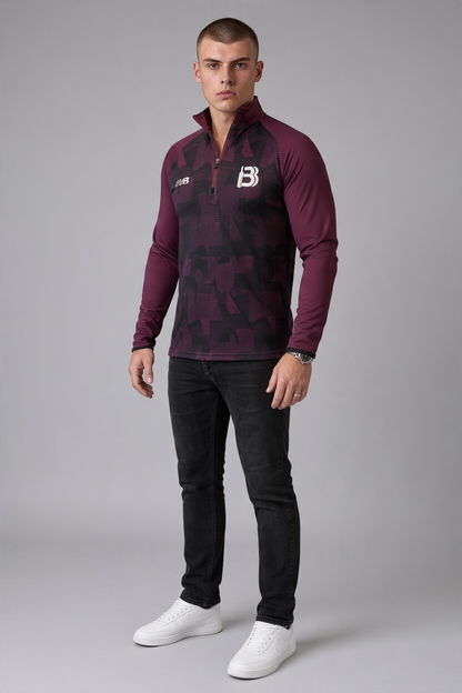 Limited Edition Cricket 1/4 Zip Warm Up Long Sleeve Top