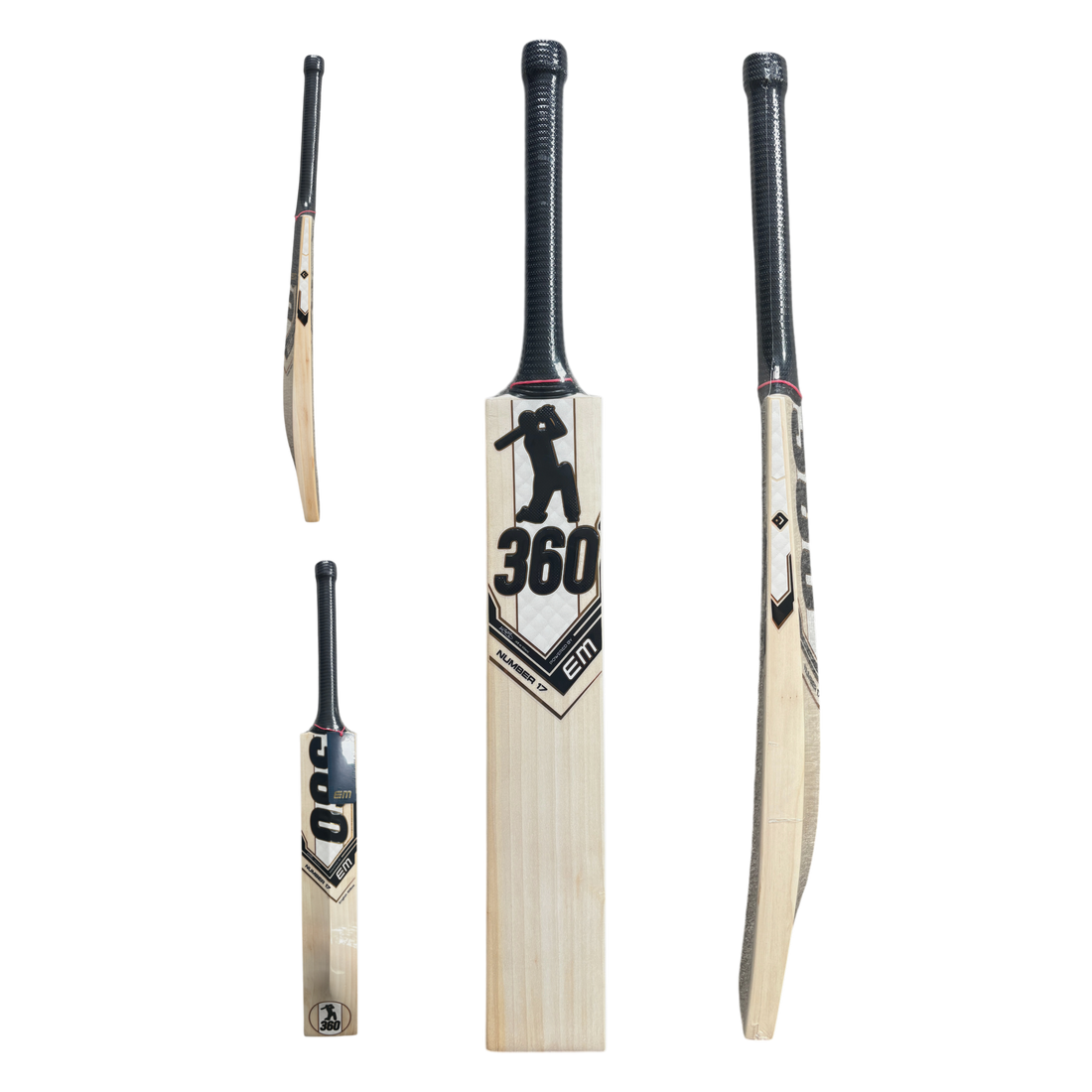 EM - AB de Villiers 360 Number 17 Black- Size 6