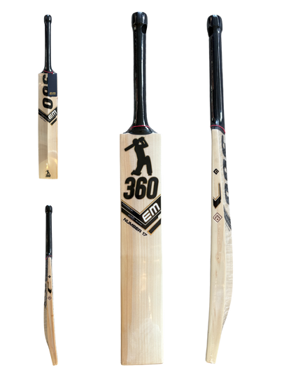 EM - AB de Villiers 360 Number 17 Black- Size Harrow