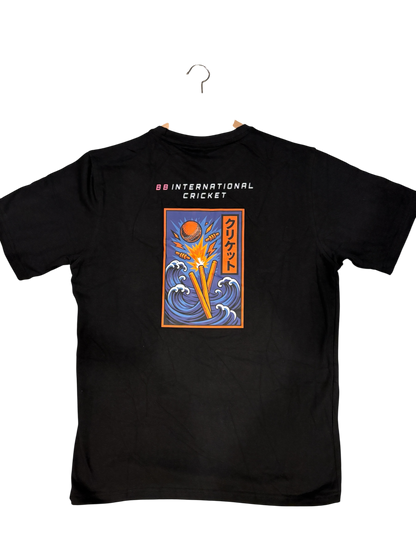 2026 Limited Edition Cricket Graphic Tee - Black