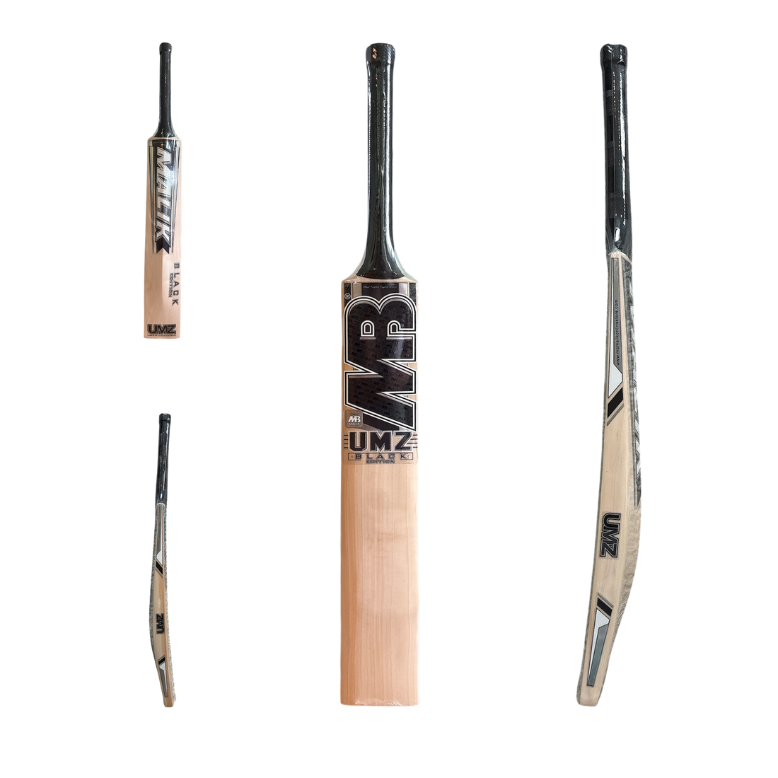 MB Malik Black Limited Edition Cricket Bat | Quality Professional Hand Picked Cricket Bats | BB International Cricket Bats