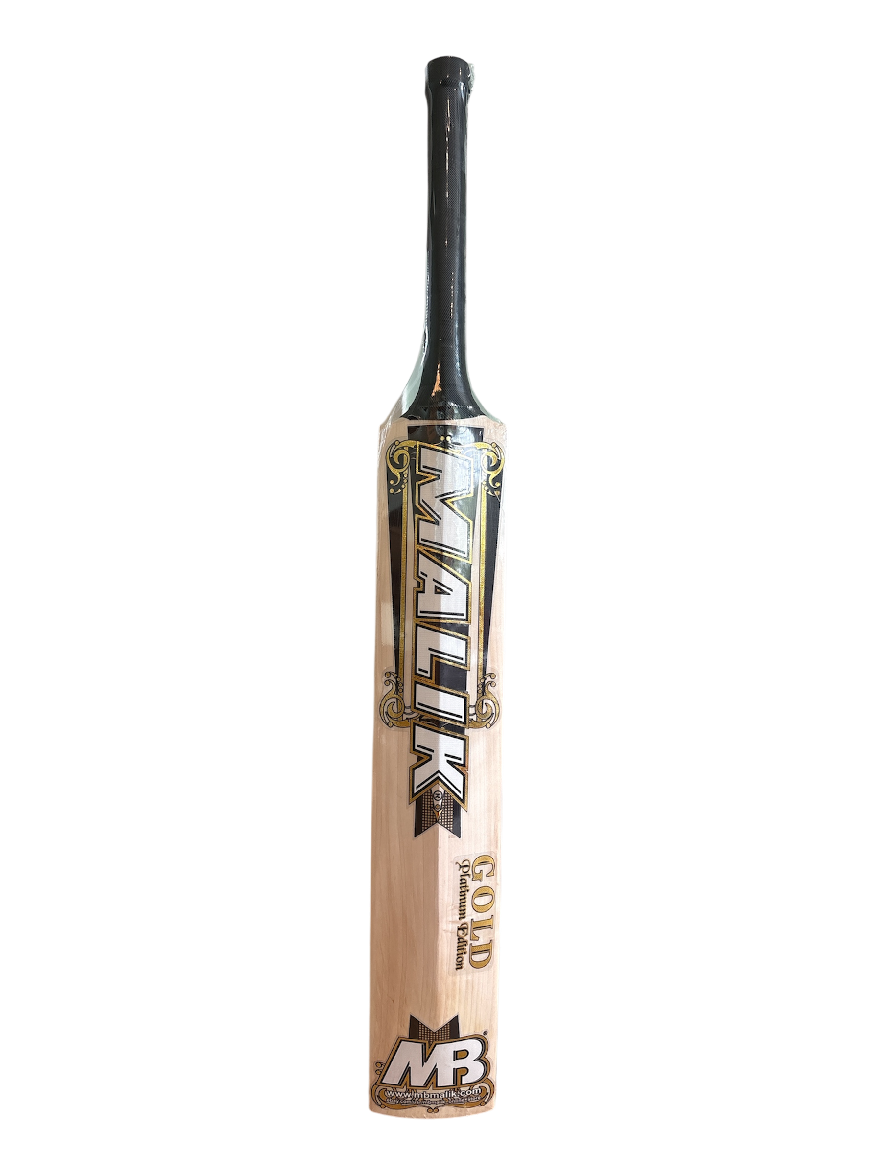 MB Malik Gold Platinum Limited Edition Cricket Bat | Quality Professional Hand Picked Cricket Bats | BB International Cricket Bats