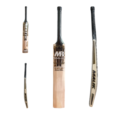 MB Malik Gold Platinum Limited Edition Cricket Bat | Quality Professional Hand Picked Cricket Bats | BB International Cricket Bats