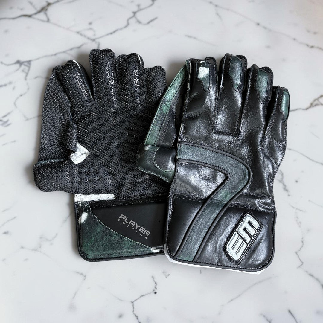 EM - MS Dhoni Wicket Keeping Gloves - Player Edition