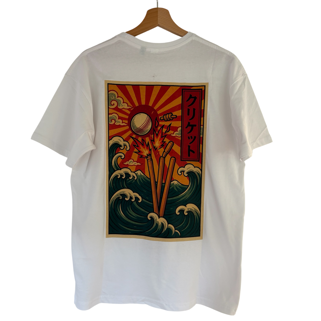 BB Cricket Bats Limited Edition Cricket Graphic Tee - Red T-Shirt | Quality Professional Hand Picked Cricket Bats | BB International Cricket Bats