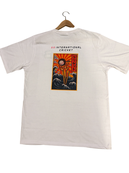 2026 Limited Edition Cricket Graphic Tee - Red