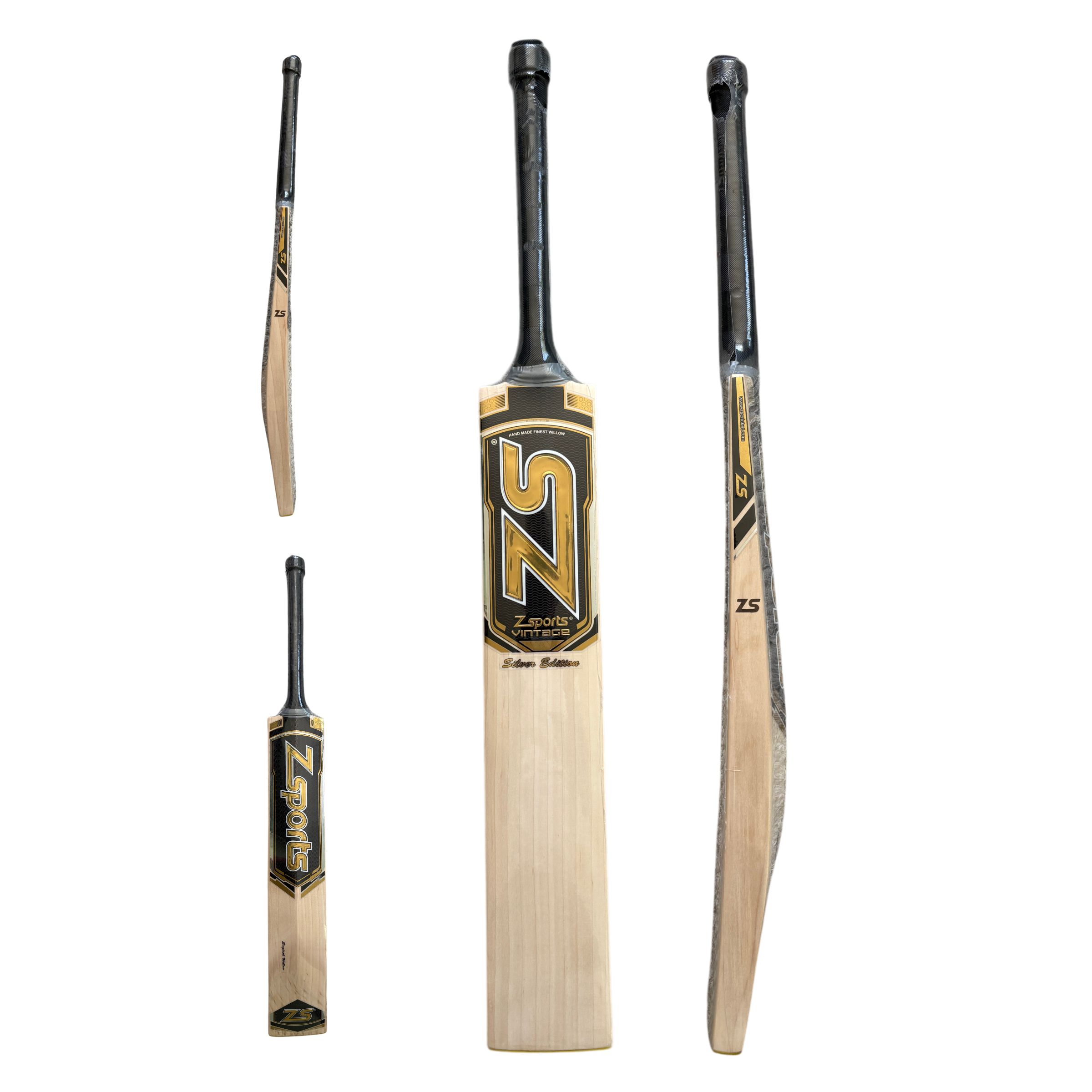 ZSports Silver Edition Cricket Bat | Quality Professional Hand Picked Cricket Bats | BB International Cricket Bats