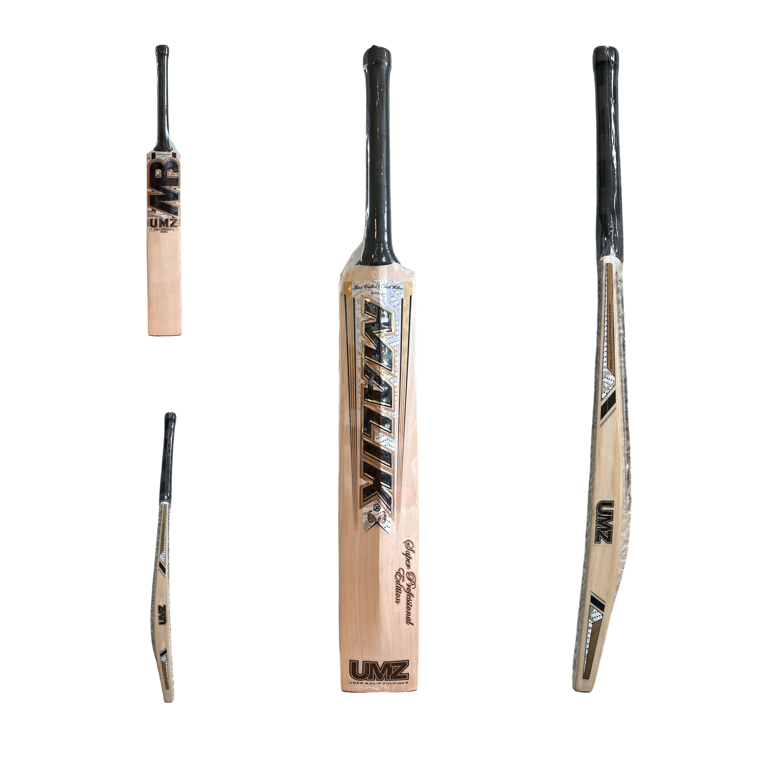 MB Malik Super Pro Edition Cricket Bat | Quality Professional Hand Picked Cricket Bats | BB International Cricket Bats