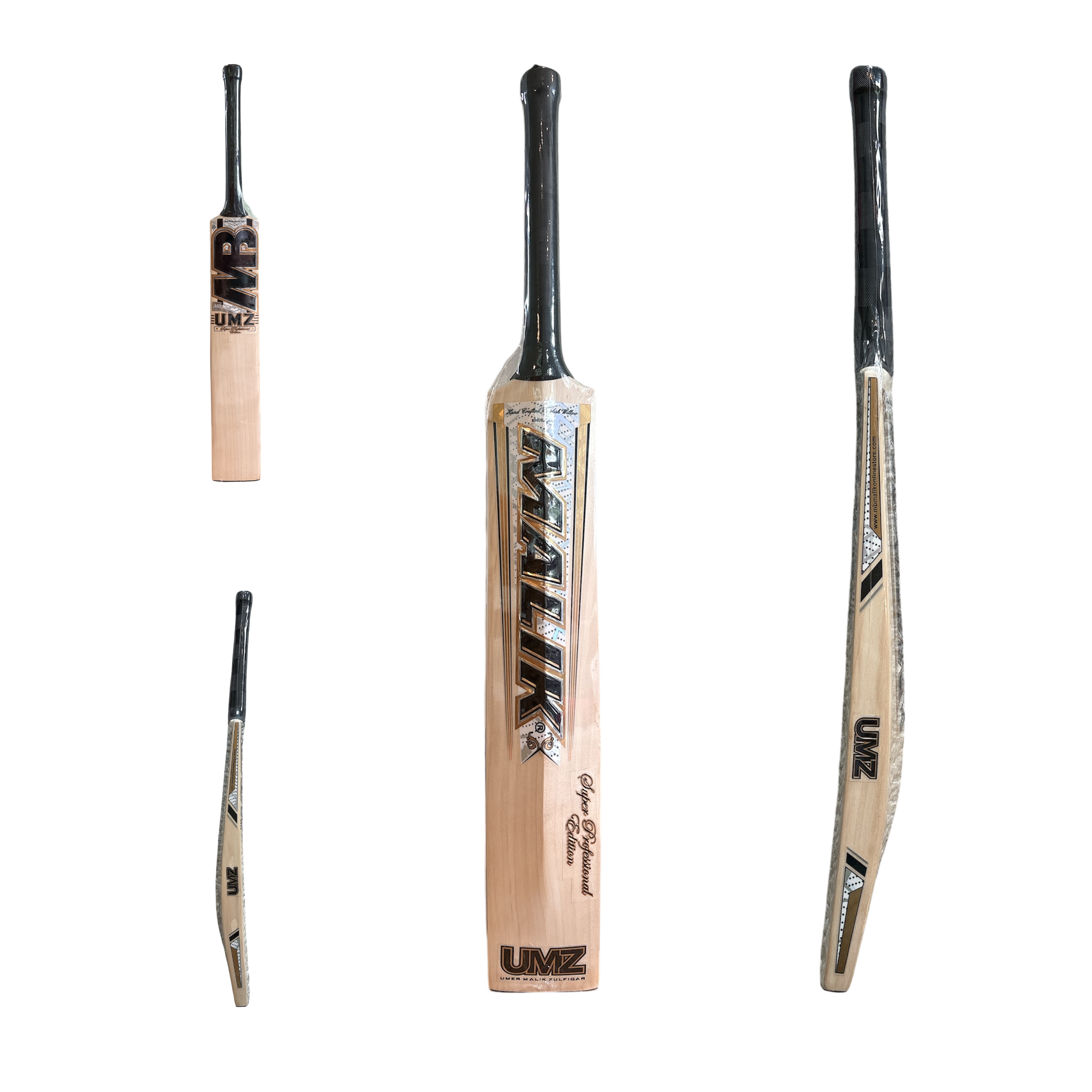 MB Malik Super Pro Edition Cricket Bat | Quality Professional Hand Picked Cricket Bats | BB International Cricket Bats
