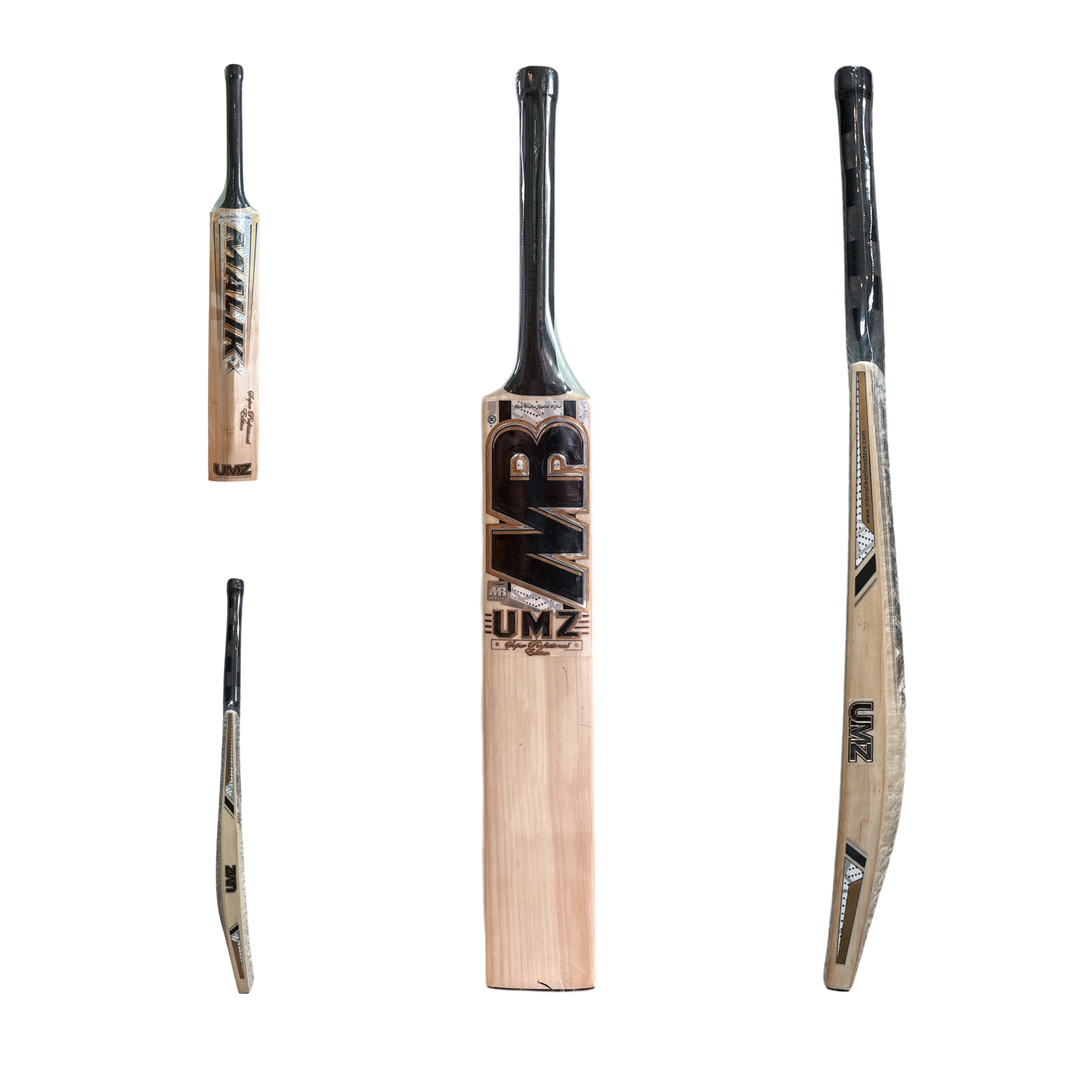 MB Malik Super Pro Edition Cricket Bat | Quality Professional Hand Picked Cricket Bats | BB International Cricket Bats
