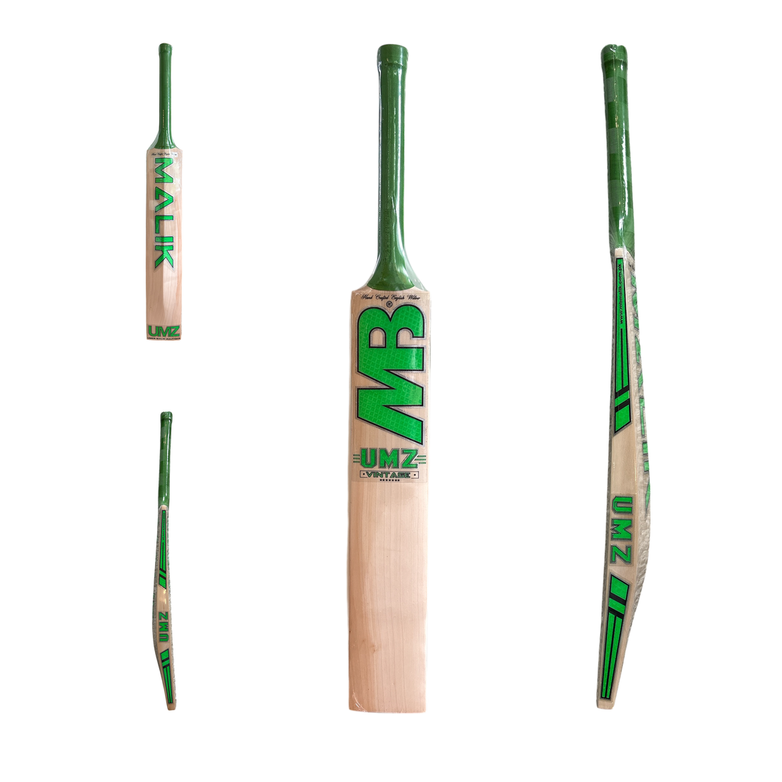 MB Malik Vintage 7* Cricket Bat | Quality Professional Hand Picked Cricket Bats | BB International Cricket Bats