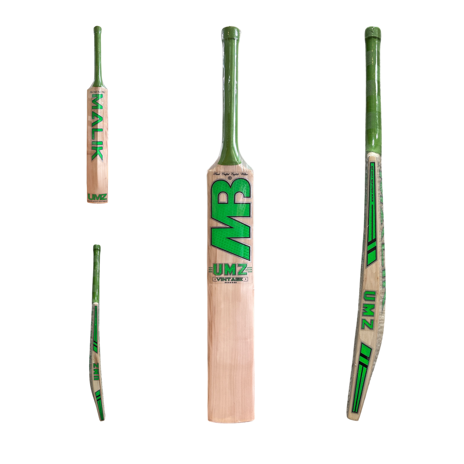 MB Malik Vintage 7* Cricket Bat | Quality Professional Hand Picked Cricket Bats | BB International Cricket Bats