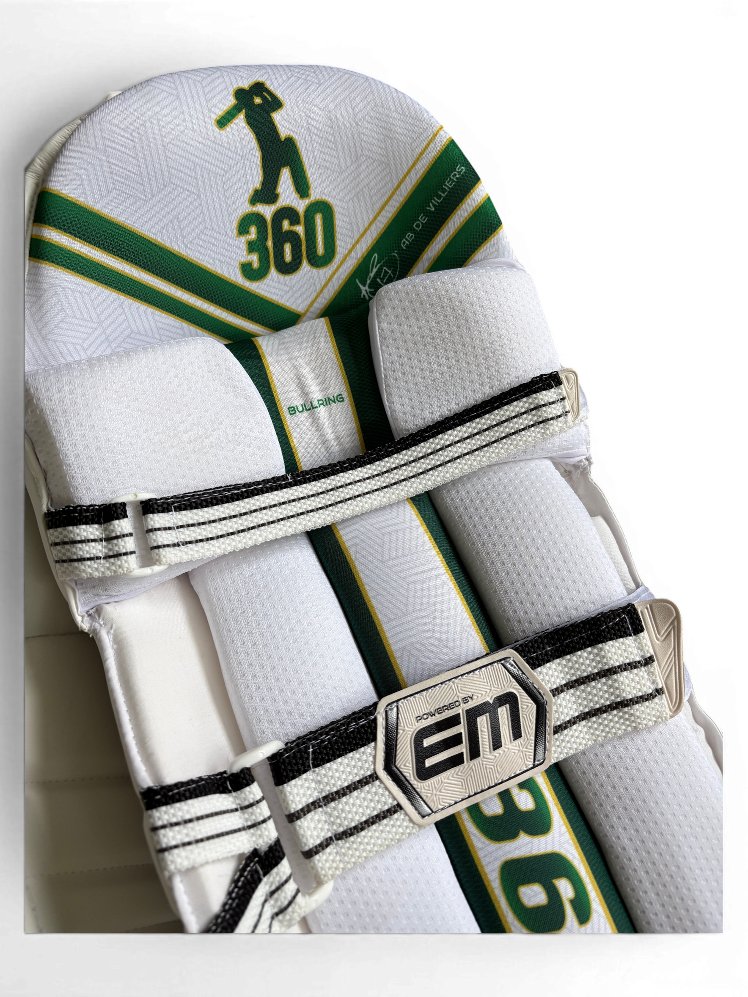 EM x ABD 360 - Bull Ring Batting Pads