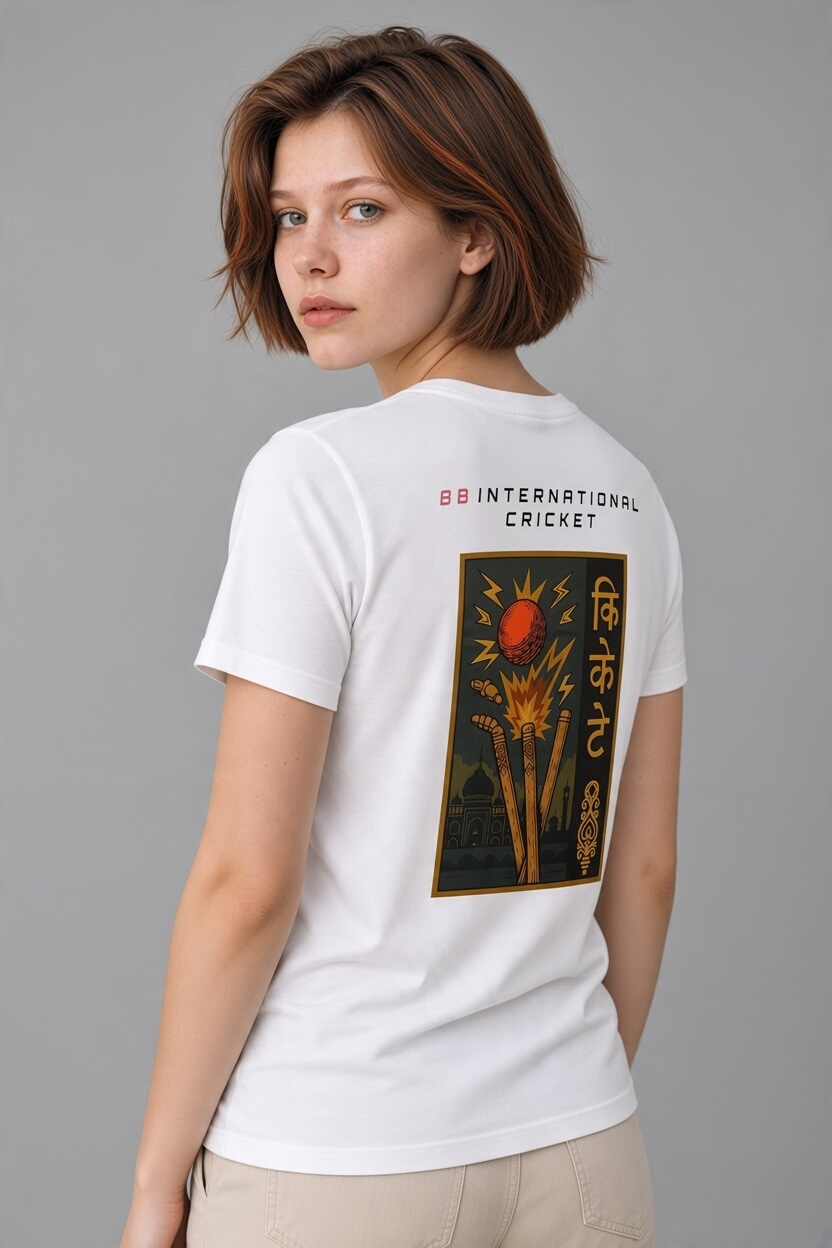 BB Cricket Bats Limited Edition Cricket Graphic Tee - Green T-Shirt | Quality Professional Hand Picked Cricket Bats | BB International Cricket Bats