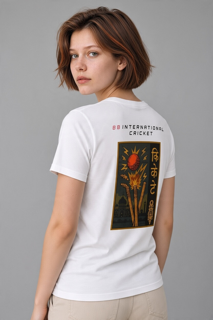 BB Cricket Bats Limited Edition Cricket Graphic Tee - Green T-Shirt | Quality Professional Hand Picked Cricket Bats | BB International Cricket Bats