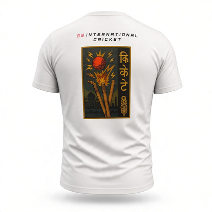 BB Cricket Bats Limited Edition Cricket Graphic Tee - Green T-Shirt | Quality Professional Hand Picked Cricket Bats | BB International Cricket Bats