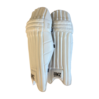 Malik - Gold Platinum Edition Batting Pads - White