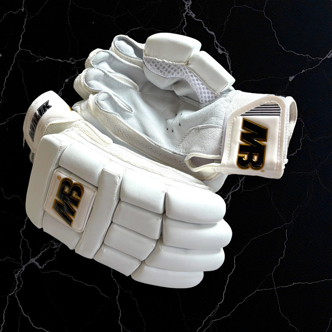 MB Malik - Test Batting Gloves (Junior)
