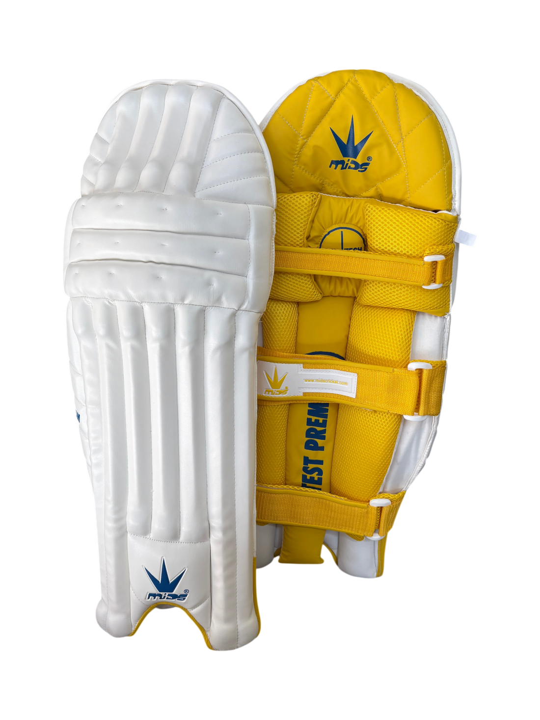 MIDS - Test Premium Batting Pads - White
