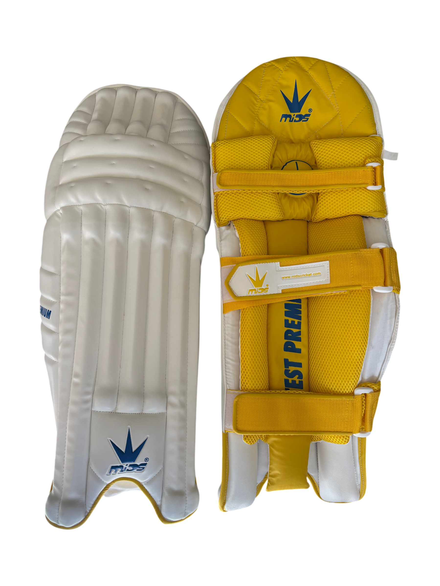 MIDS - Test Premium Batting Pads - White