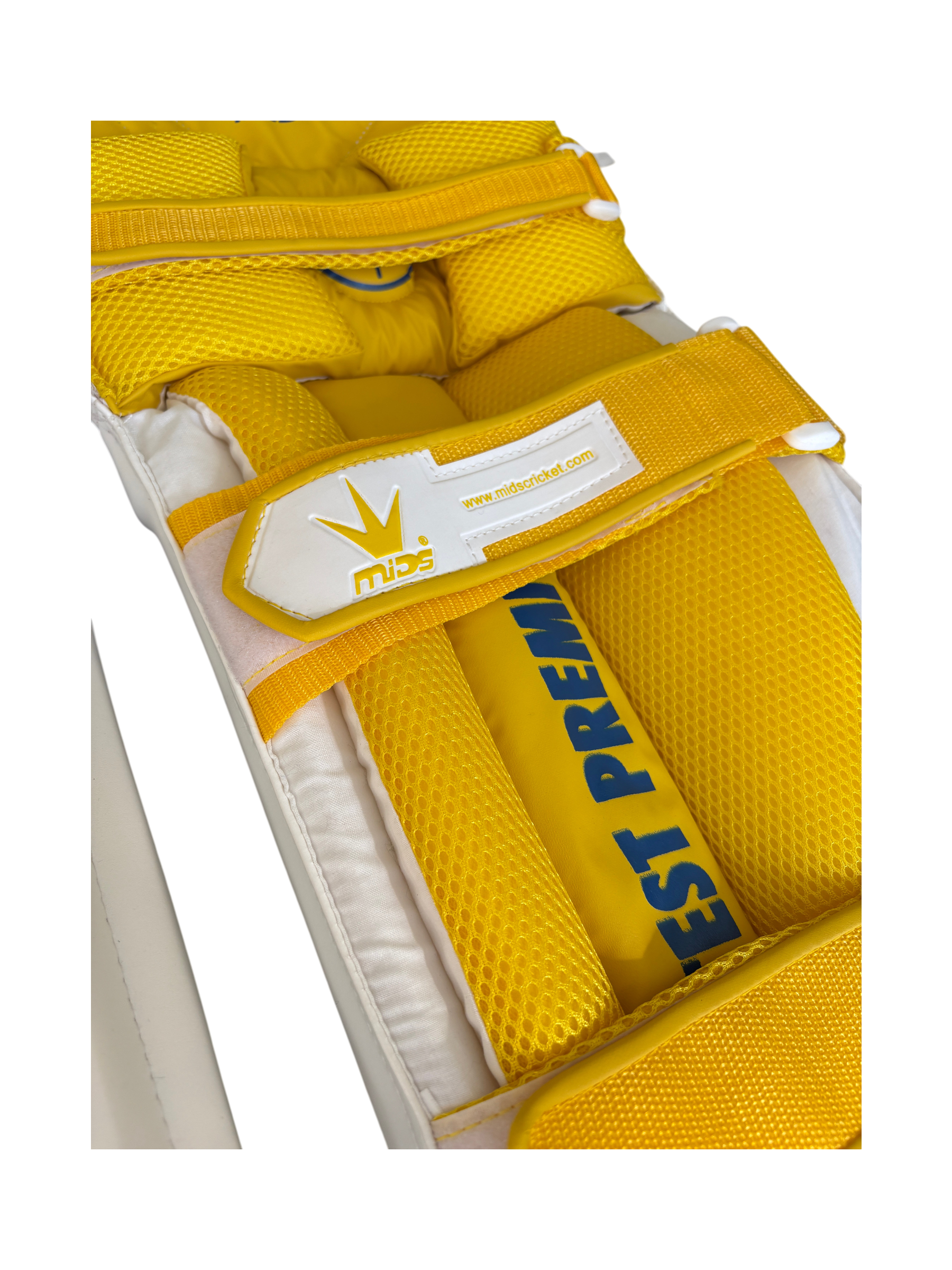 MIDS - Test Premium Batting Pads - White