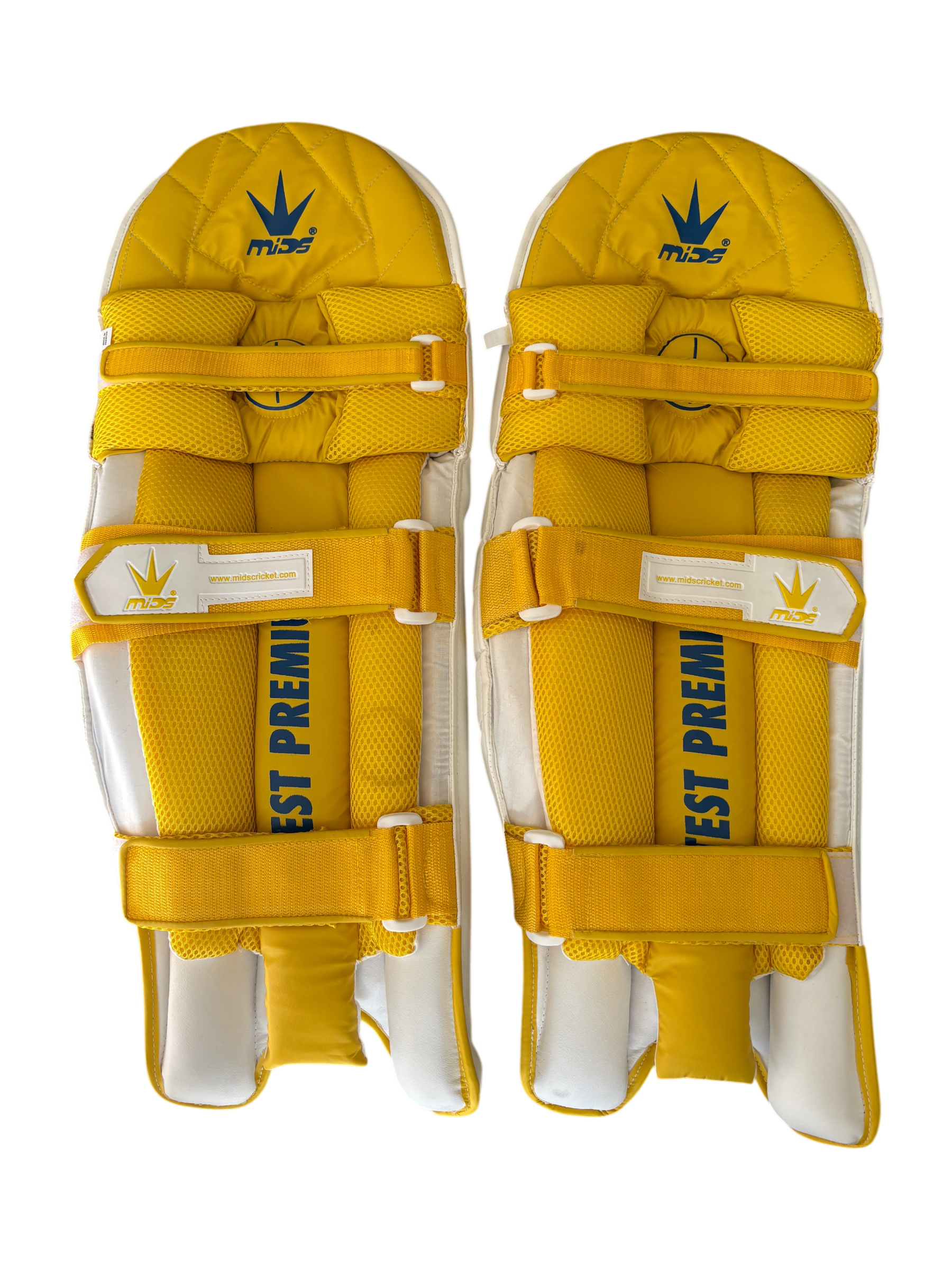 MIDS - Test Premium Batting Pads - White
