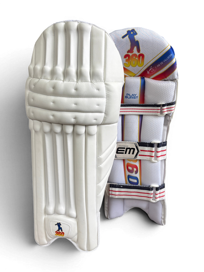 EM x ABD - Play Burst Batting Pads (Junior)