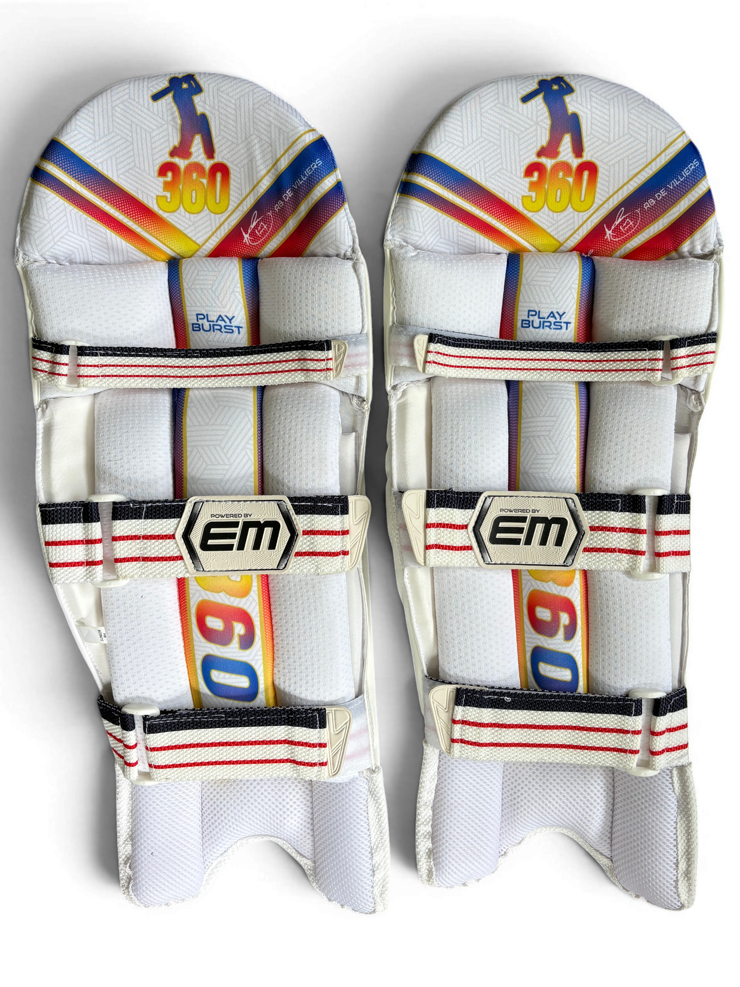 EM x ABD - Play Burst Batting Pads (Junior)