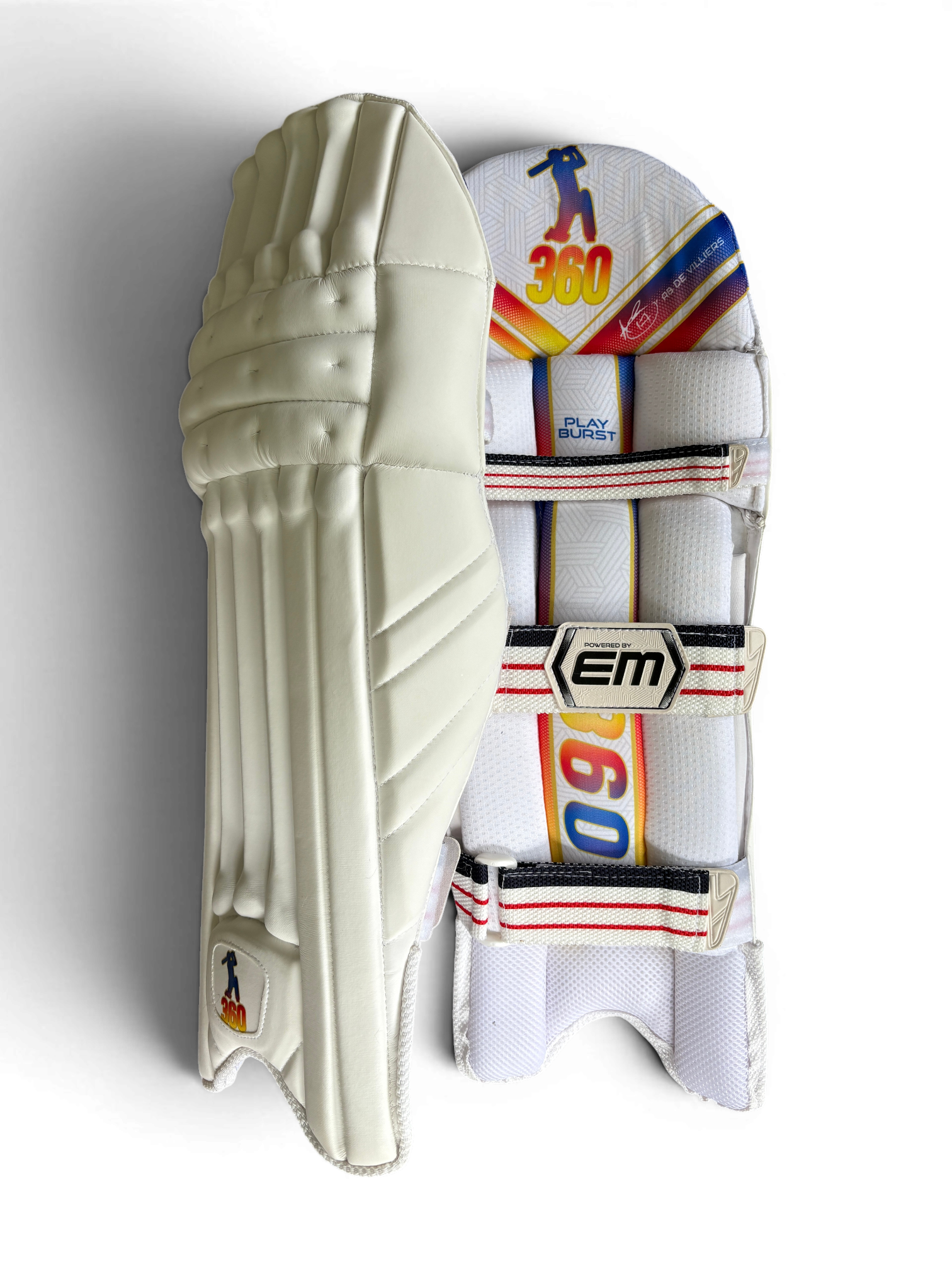 EM x ABD - Play Burst Batting Pads (Junior)