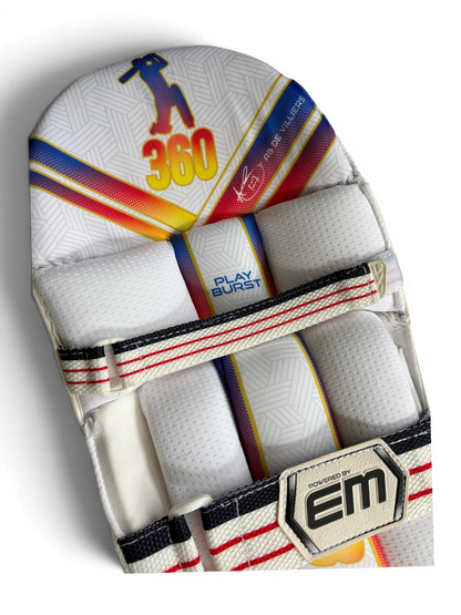 EM x ABD - Play Burst Batting Pads (Junior)