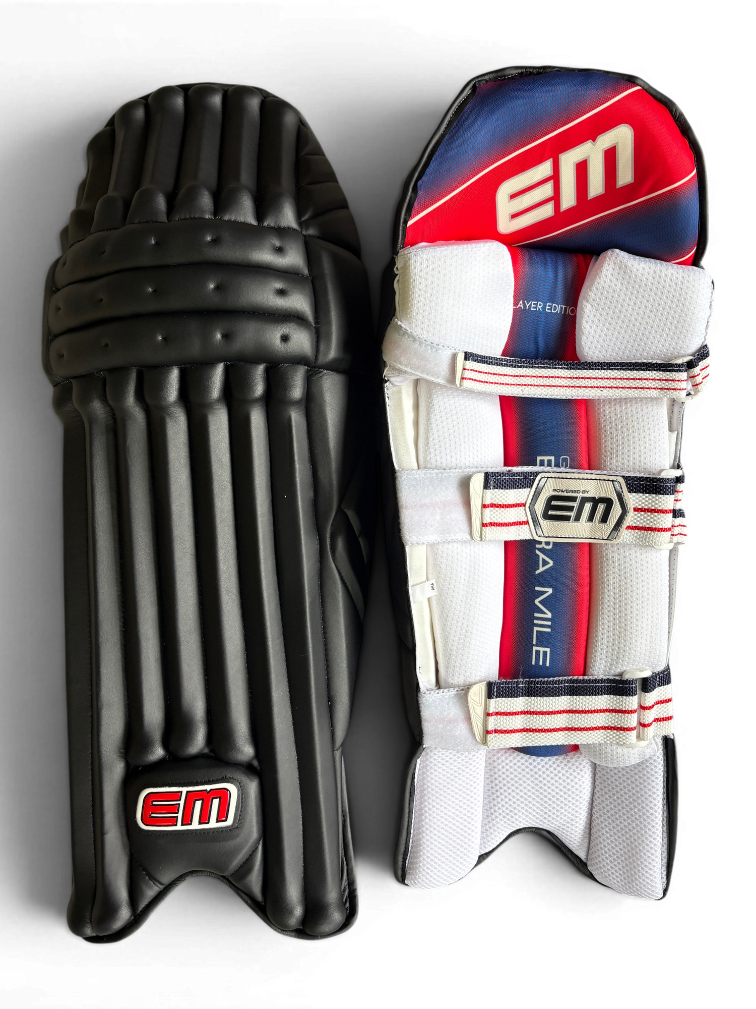 EM - Pro Players Edition Batting Pads - Black