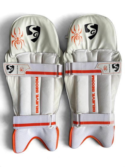 BB Cricket Bats SG - RP 17 (Rishabh Pant Signature Edition) Wicket Keeping Pads Pads | Quality Professional Hand Picked Cricket Bats | BB International Cricket Bats