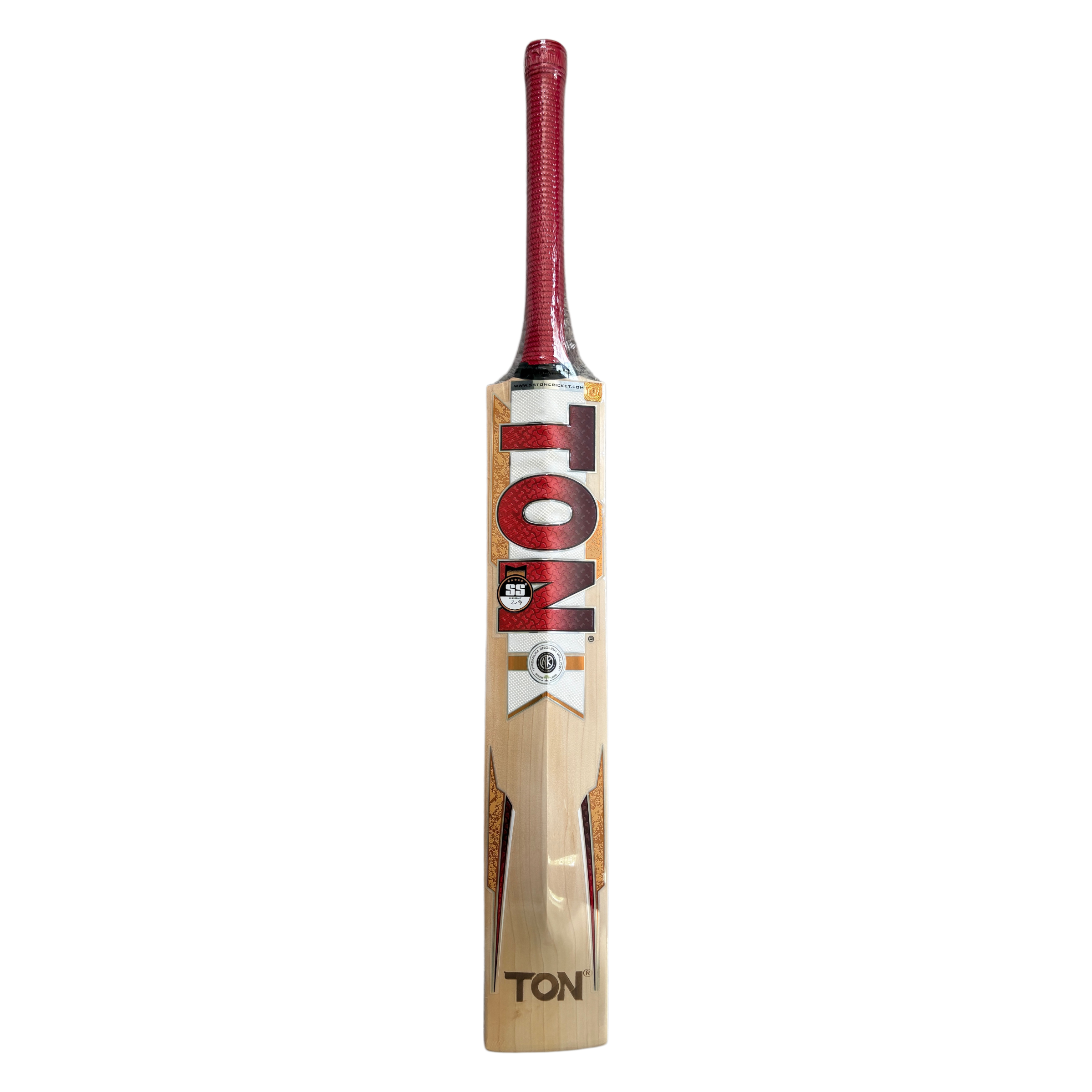 SS TON TON - Gold Cricket Bat | Quality Professional Hand Picked Cricket Bats | BB International Cricket Bats